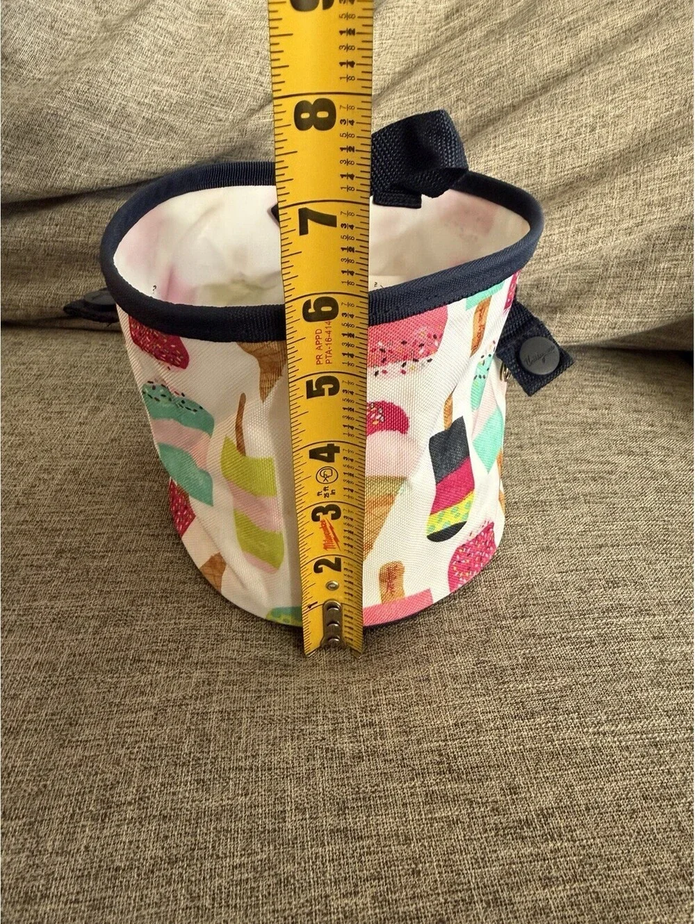 Thirty One Oh Snap Bin In Sweet Sprinkles Popsicle Ice Cream Collapsible
